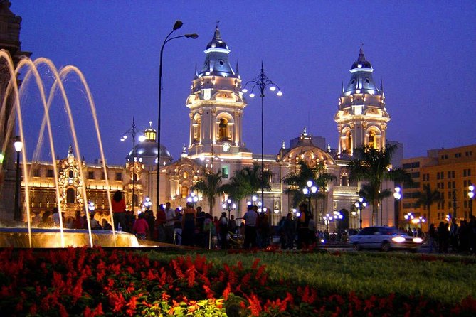 Lima Magic Night Private City Tour With Parque De La Reserva - Reviews and Feedback