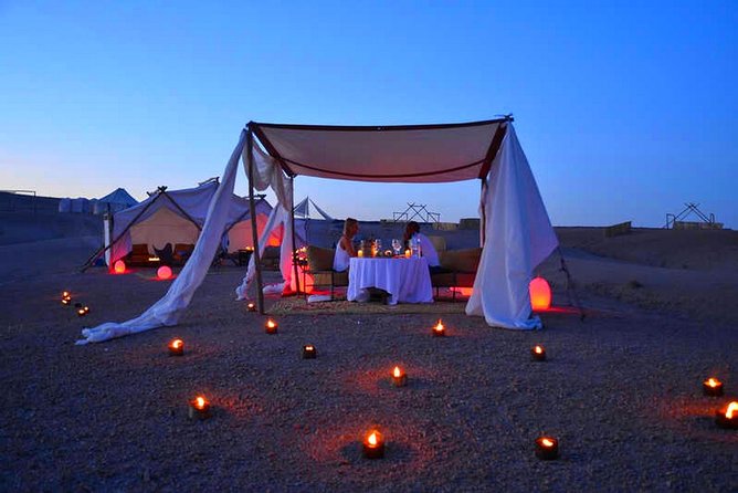 Magical Dinner in Marrakech Desert and Camel Ride at Sunset With Transportation - Cancellation Policy