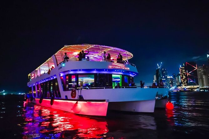 Marina Night Cruise With Dinner Buffet and Drinks in Dubai - 1.5 Hours Cruising Along Dubai Creek