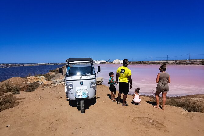 Meet Santa Luzia, the Octopus Capital, in a 100% Electric Tuk Tuk in Salinas - Sustainable Transportation in Salinas