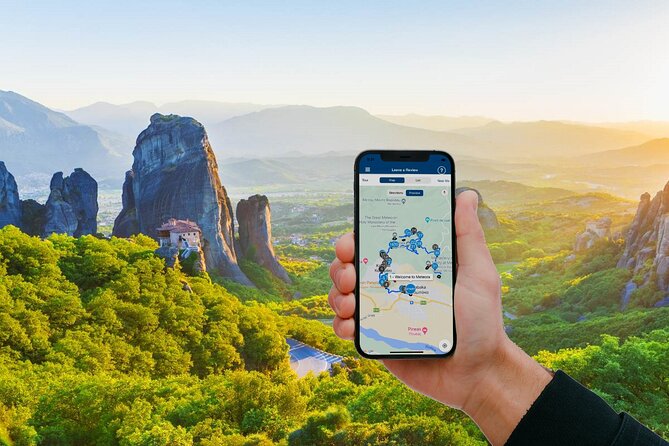 Meteora: Self-Guided App-Based Driving Tour - Meeting and Pickup