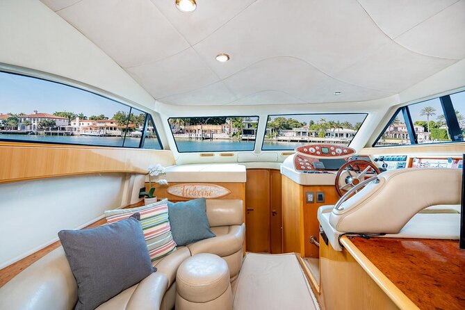 Miami 2 Hours Private Yacht Tour for 13 Ppl on a 50 Ft Yacht - Cancellation Policy