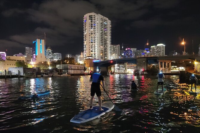 Miami City Lights Night Kayak or Stand up Paddle Board - Common Questions