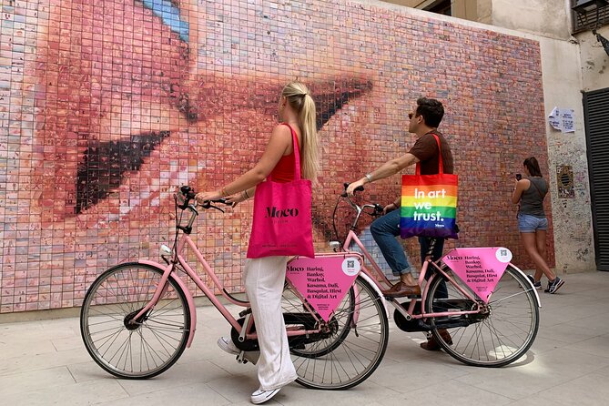 Moco Museum Barcelona Street Art Bike Tour - Directions and Route