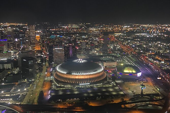 New Orleans City Lights Night Helicopter Tour - Inclusions