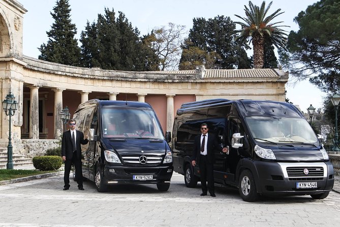 One-Way Premium Class Corfu Private Transfers - Overview of Service