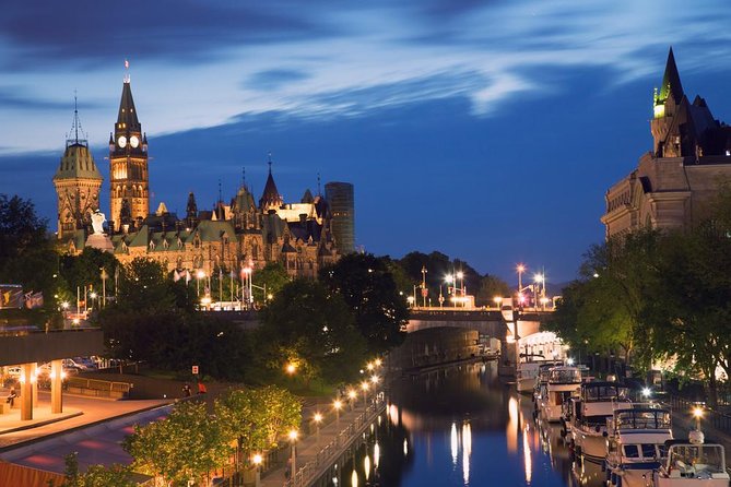 Ottawa Small Group Night Tour With River Cruise Light Show - Ottawa Landmarks