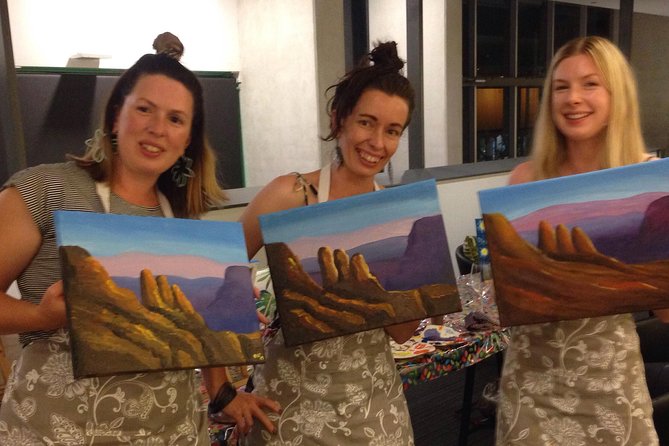 Paint and Sip BYO in Brisbane CBD Friday Night - Reviews