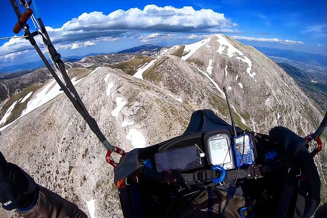 Paragliding Flight Over the Gardens of Ninfa - HD Videos Available