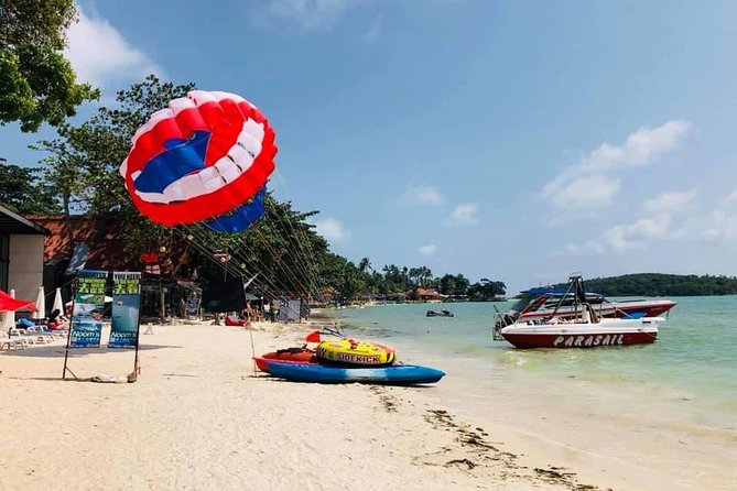 Parasailing and Jet Ski Watersports Koh Samui Beach With Round-Trip Transfer - Package Overview and Inclusions