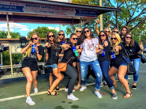 Party Bike Happy Hour Tour - Additional Information