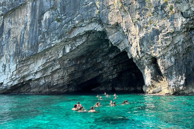 Pelion Boat Trip to "Poseidons Caves" - Background