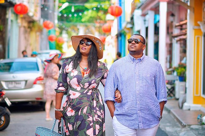 Phuket Old Town and Big Buddha Private Photoshoot and Tour - High-Quality Photos Ready for Download