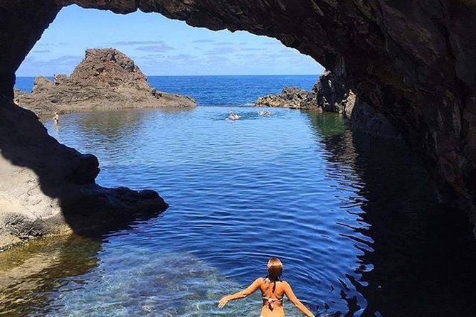 Porto Moniz Volcanic Pools and Skywalk Full Day Tour in Open Roof 4x4 - Pricing and Company Information