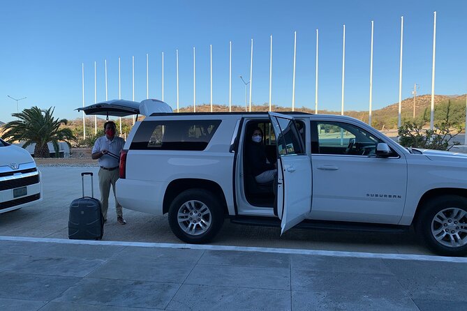 Private All Inclusive Cabo San Lucas Roundtrip Airport Transfer - Pickup Details