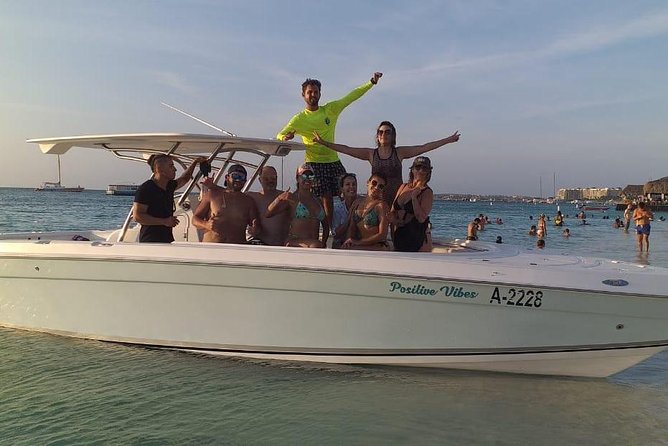 Private and Customizable Boat Charter With Captain, Aruba  - Palm - Eagle Beach - Customer Satisfaction and Feedback