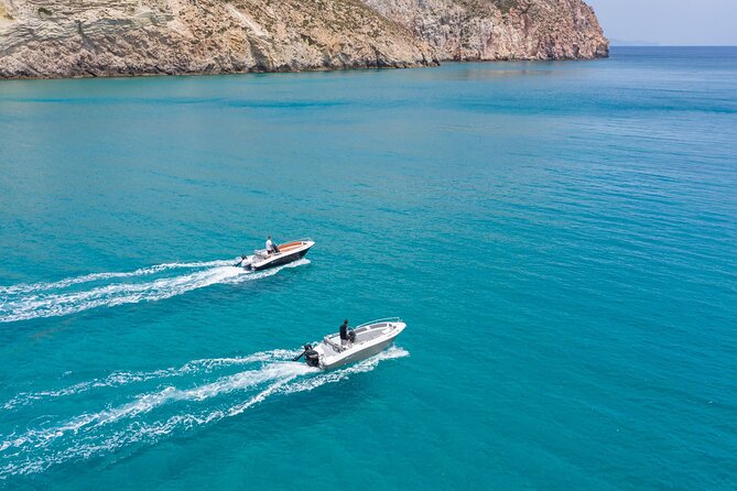 Private ELDORIS Boat Rental in Milos Agia Kiriaki GREECE - Meeting and Pickup Information