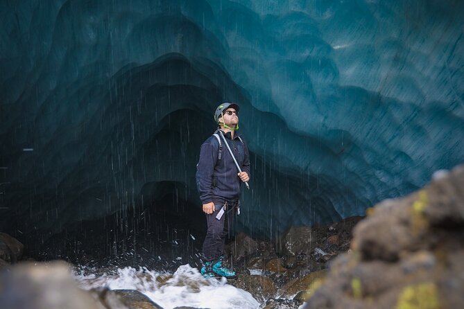 Private Summer Ice Cave & Ice Climbing - 15 Shot Photo Package - One-to-One Guidance
