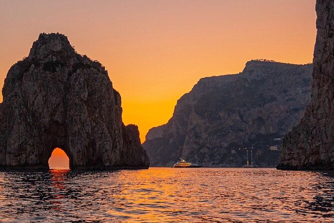 Private Tour of Capri by Boat at Sunset With Aperitif - End Point and Cancellation Policy