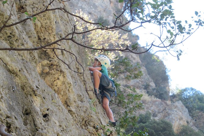 Rock Climbing With a Guide in Therisos Gorge Chania - Suitable Cliff Faces for Different Skill Levels