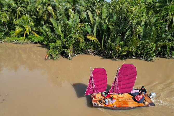 Sailboat, Cocktail & Scooter/Tuktuk Trip in Bentre (1.5hrs) - Scooter/Tuktuk Adventure