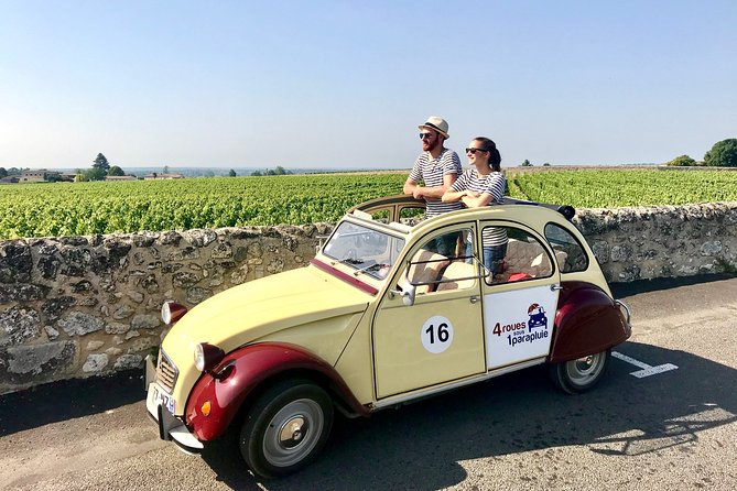 Saint-Emilion 7.5 Hours Wine Tourlunch in a Citroën 2CV From Bordeaux - Booking and Pricing Details