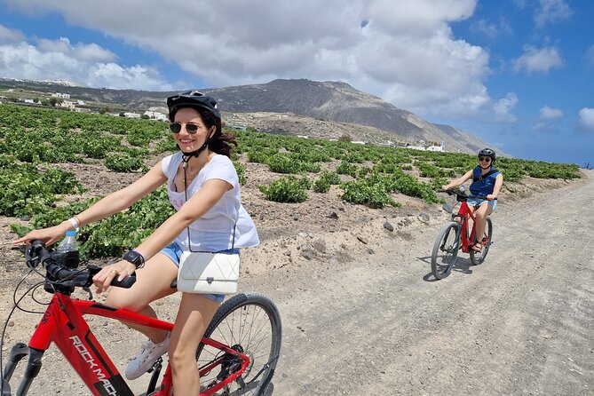 Santorini E-Bike Sunset Tour Experience - Sightseeing Stops