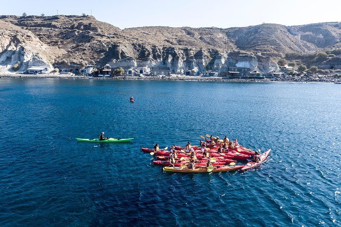 Santorini: Sunset Sea Kayak With Light Dinner - Tour Experience