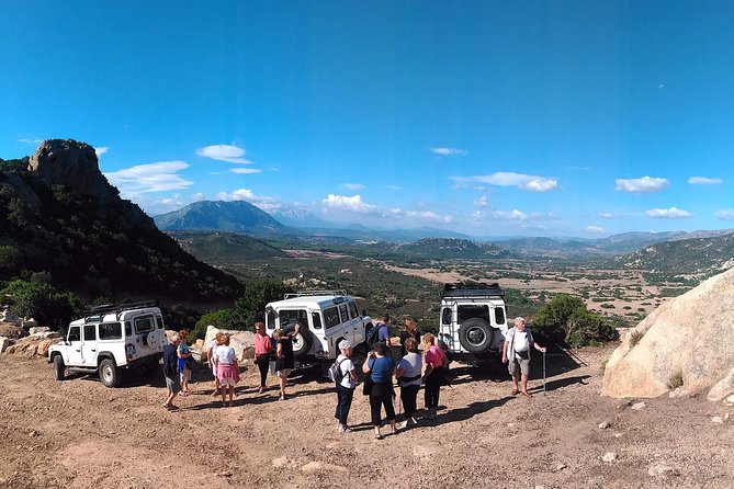 Sardinia Coastline and Inland Countryside Tour by 4x4 - Beach Stop and Refreshing Swim