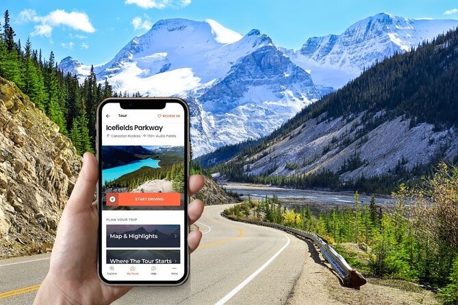 Self-Guided Audio Driving Tour in Icefields Parkway - Tour Overview