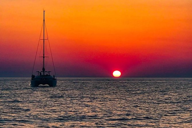 Semi-Private Luxury Santorini Catamaran Cruise With BBQ on Board and Drinks - Pricing and Booking Details