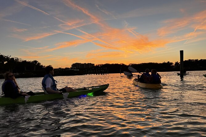 Sharkeys LED Illuminated Night & Sunset Tour on Glass Bottom Kayaks in Sarasota - Tour Experience