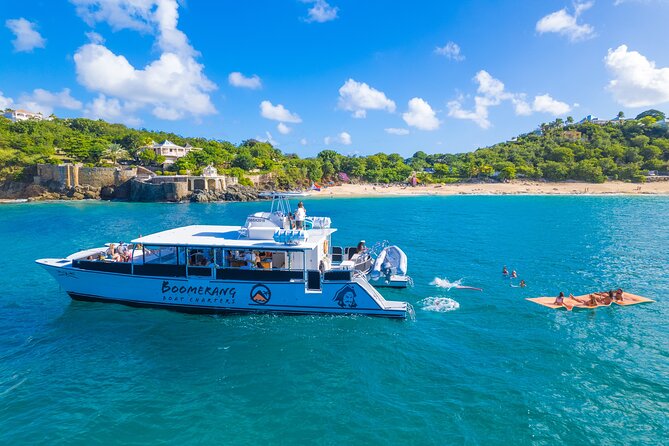 Simpson Bay Full-Day Anguilla and Prickly Pear Boat Tour  - St Maarten - The Sum Up