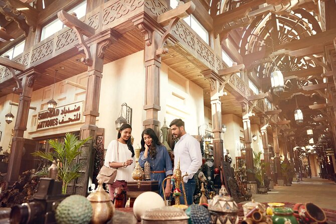 Souk Madinat Jumeirah Arabian Bazaar Tour With Abra Boat Ride - Exploring Souk Madinat Jumeirah