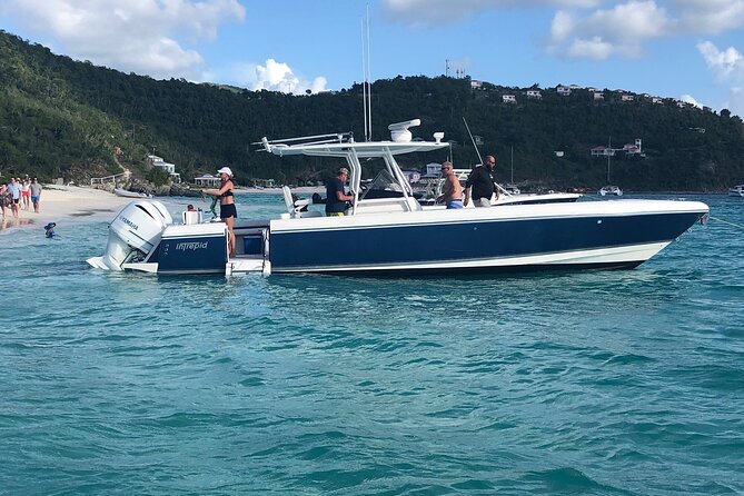 St Thomas Full-Day Boat Rental 37 Intrepid Powerboat - Common Questions