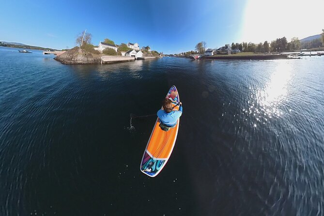 Stand up Paddleboard Adventure in Leangbukta - Quick Lesson and Paddle Alongside a Guide
