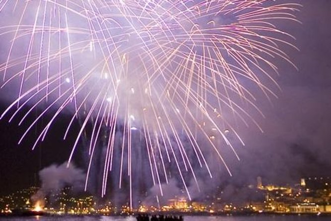 Summer Fireworks and Dinner Catamaran Cruise From Cannes - Overview and Itinerary