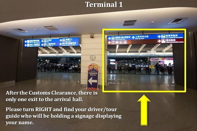 Taipei Private Transfer: Taiwan International Airport to Keelung Cruise Port - Pickup Point: Taiwan Taoyuan International Airport