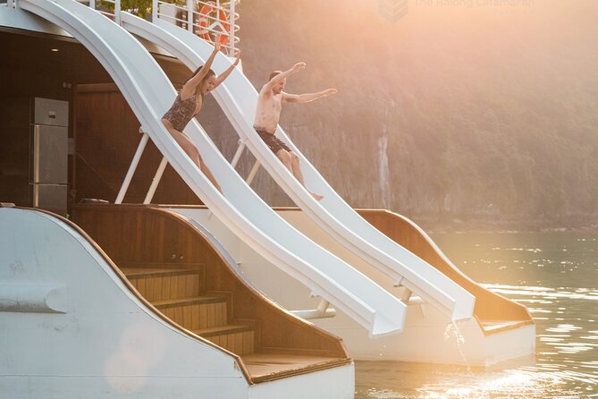 The HALONG CATAMARAN - Premium Day Cruise on Bay With Water Slide - Additional Information