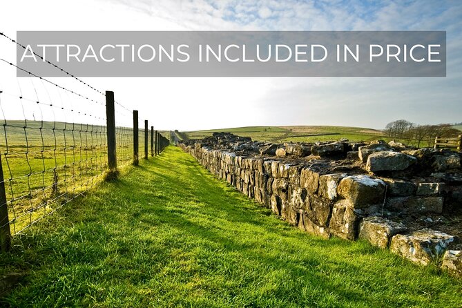 The Romans and Hadrians Wall Day Tour From Windermere - Booking Information