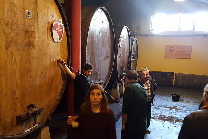 Traditional Basque Cider House Experience From San Sebastian - Tasting Cider From Different Casks