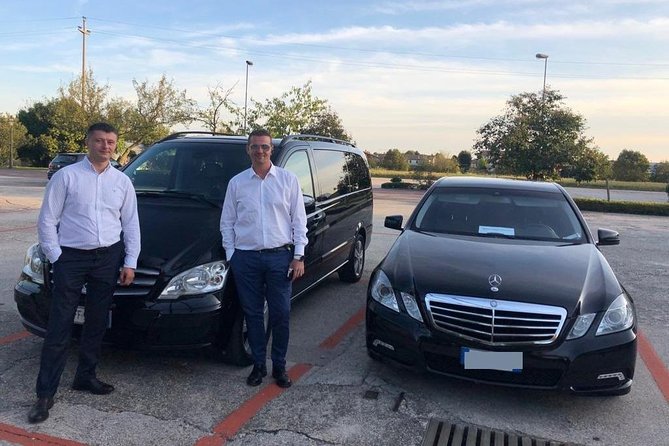 Val Thorens (FR) to Geneva Airport (GVA) - Departure Private Car Transfer - End Point