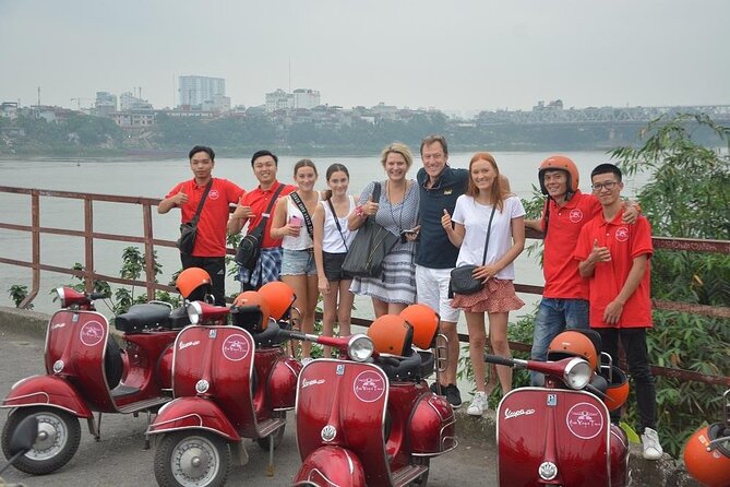 Vespa Tours Hanoi - Hanoi Countryside By Vintage Vespa - Authentic Local Food and Drinks Included