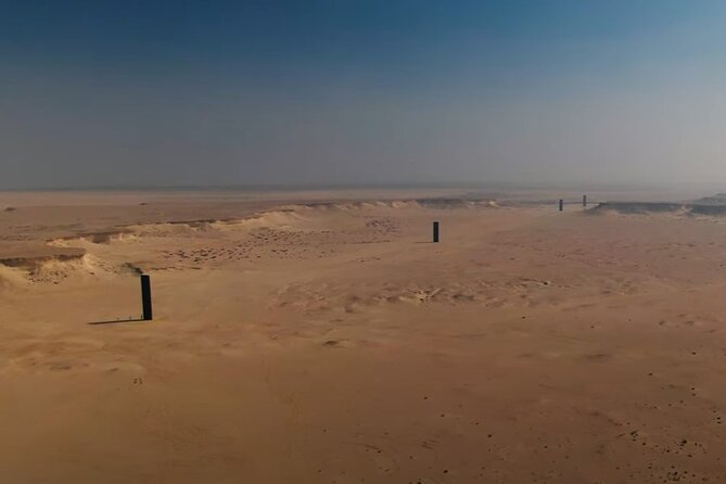 West Of Qatar, Mushroom Rocks, Camel Racing Track, Richard Serra - Richard Serra