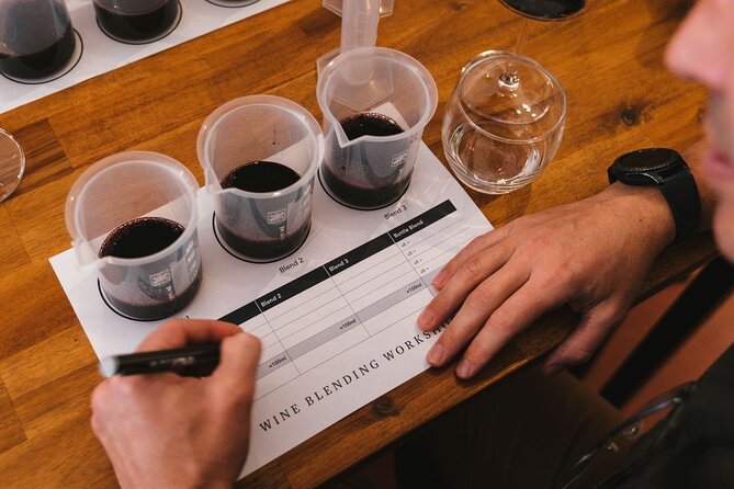 Wine Blending Workshop in Brisbane City - Workshop Logistics