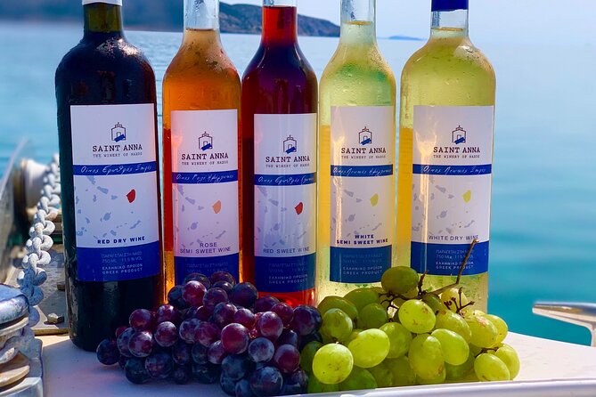 Wine Tasting and Tour in Saint Anna Winery in Naxos - Whats Included and Meeting Details