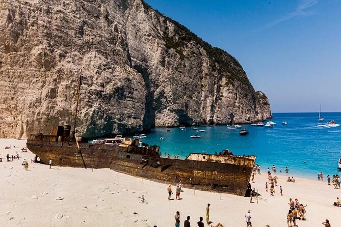 Zante Cruise From Kefalonia With Bus Transfer - Shipwreck Beach - Host Greeter