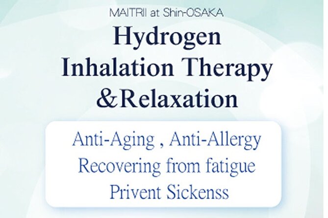 ZEN-SUISO Special Therapyh2 Inhalation＆Energy Therapy Relaxation - Meeting and Pickup