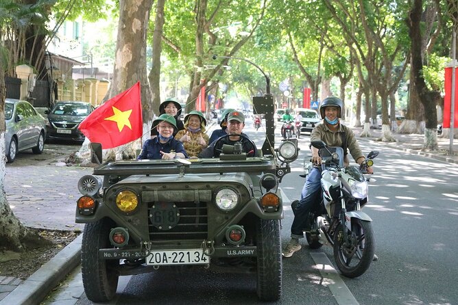 4 Hours and 30 Minutes Historical Hanoi Army Jeep Tour - Good To Know