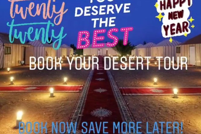 1 Night Camel Trekking Tour in Merzouga Desert Camp - Terms and Conditions